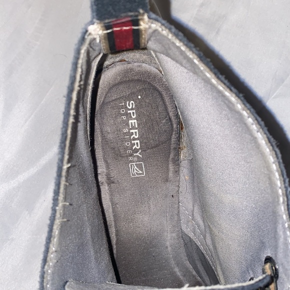 sperry wedge leather boat prep shoes - Picture 2 of 3